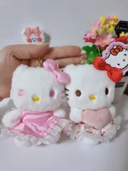 Sanrio(サンリオ) ハローキティ 人形 キーリング キーホルダー かわいい 布