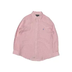 ポロ Ralph Lauren(ラルフローレン) クラシックフィット ピンク チェック シャツ