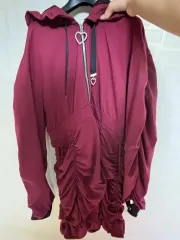 DearMyLove(ディアマイラブ) ワンピース ワイン色 量産型 地雷系 量産型 地雷系