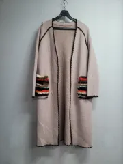 66 77 ) ファーポケット カーディガン