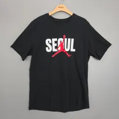 ナイキ Nike ジョーダン ジャンプマン SEOUL Tシャツ ブラック XXL