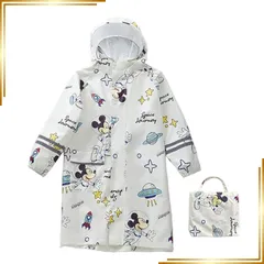 【新品】 レインコート キッズ こども用 レインコート ランドセル対応 男の子 女の子 軽量 防水 子供 カッパ レインポンチョ 雨具 合羽 小学生 速乾 夜間反射 ツバ 収納袋付き 梅雨 豪雨 自転車 通園 通学 キャンプ アウトドア A Lサイズ 1