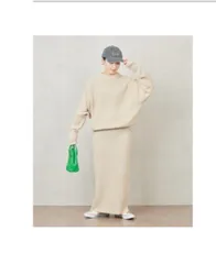 FREAK'S STORE フリークスストア セットアップ M ベージュ 無地のサムネイル