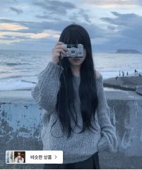 エニワンモア オーバーサイズ ニット