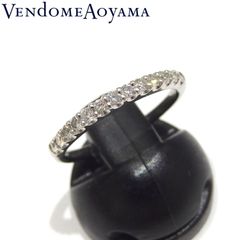 ヴァンドーム青山 プラチナ ダイヤモンド 0.37ct エタニティ リング