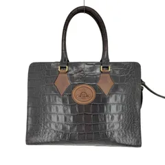 ヴィヴィアンウエストウッド Vivienne Westwood オーブ クロコ型押し レザー ブリーフケース  メンズ 表記無 