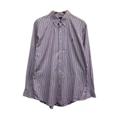 メンズXL／ポロ ラルフローレン ストライプ コットン シャツ