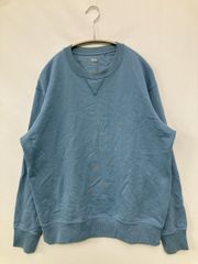 UNIQLO ユニクロ スウェット L スカイブルー コットン スウェット 長袖
