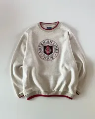 ヴィンテージ USA アメリカンリンク ロゴ パーカー L