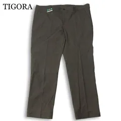 【新品 未使用】 TIGORA ティゴラ 通年 ストレッチ★ スラックス パンツ Sz.3XL メンズ 大きいサイズ 特大 ゴルフのサムネイル