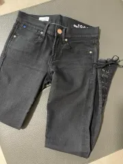 ギャップ レディース ブラックジーン デニム スキニー レギンス ズボン 26