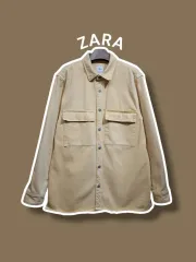 XL ／ ZARA(ザラ) リラックスフィット デニム シャツ 0424
