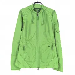 Mountain Hardwear(マウンテンハードウェア) レディース フード留め具 ウィンドブレーカー 緑 ( HU37691 )