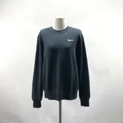 Nike(ナイキ） クラブ TF ラウンド 女性用スウェットシャツ 黒 S パーマネント