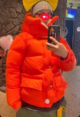 MONCLER モンクレール メンズ オレンジ ダウン