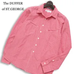 The DUFFER of ST.GEORGE ダファー オブ セントジョージ 通年★ 長袖 チェック シャツ Sz.M メンズのサムネイル