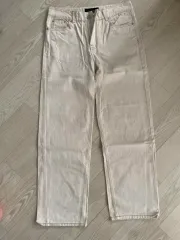 ロングワイド コットンパンツ ベージュ