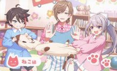 ANYCOLOR株式会社 にじさんじようちえん にじさんじ ねこ組/ランダムフォト風カード