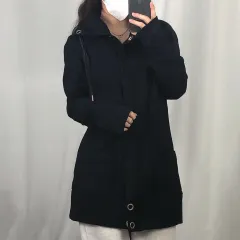 Calvin Klein(カルバ・ンクライン) 黒 ジップアップ 裏起毛 ジャケット M 241212