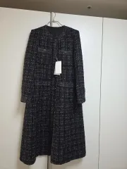 R2w vellona ロング ツイード ジャケット