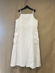 エディトリアルショップ シャカシャカ素材 綿 100 ワンピース ／ F ( 66 ー 77 )