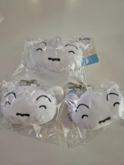 新品 クレヨンしんちゃん シロ ぬいぐるみ コインケース キーホルダー