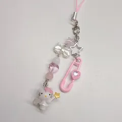 ハローキティ ビーズキーホルダー サンリオ コレクションファイル 硬貨ケース、トレカスリーブ ダイアリー キーホルダー ストラップ