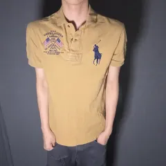 ポロ BIGポニー 星条旗 半袖 s