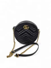 (正規品)GUCCI グッチ GG マーモント ラウンドバッグ GUCCI グッチ バッグ GUCCI グッチ クロスバック GUCCI グッチ ショルダーバッグ