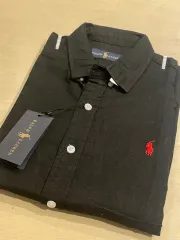 ポロシャツ ブラック M