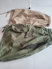 30 36巻お勧め 傷なし 굿 파머스마켓 バルーンパンツ 2着 セット (カーキ/ベージュ)