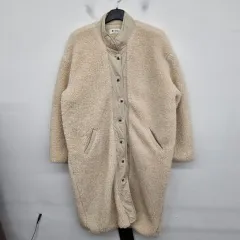 レディース77 size シープスキン ボア ロング フリース ジャケット