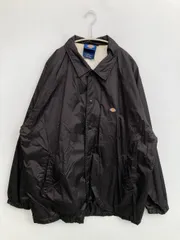 Dickies ディッキーズ ナイロンジャケット L ブラック 無地 ワンポイント ブランドロゴ フードなし