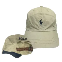 POLO Ralph Lauren（ポロ） ライトベージュ ボールキャップ 帽子