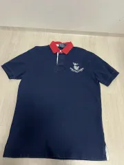 ポロ Ralph Lauren(ラルフローレン) ラグビーシャツ M ネイビー