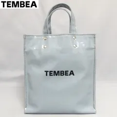 美品★TEMBEA PAPER TOTE SMALL SAX トートバッグ ハンドバッグ 水色 ブルー サックス ペーパートート テンベア★