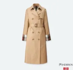 jw アンダーソン UNIQLO チェック トレンチコート (リバーシブル)