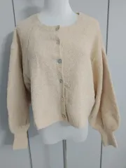 ZARA(ザラ) ブークレ カーディガン
