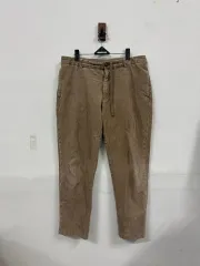 (33-36)UNIQLO ユニクロ コーデュロイ スマート アンクルパンツ