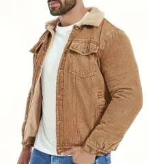 デニムジャケット フリース裏地 free サイズ