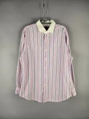 ポロ Ralph Lauren(ラルフローレン) 42 メンズ クラシックフィット ストライプ ドレス シャツ