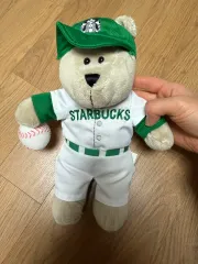ベースボール ベアリスター 野球 人形 Starbucks baseball bear