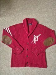 (ブラックフライデー割引) ポロラルフローレン 職人技ショールカラーカーディガン Mサイズ