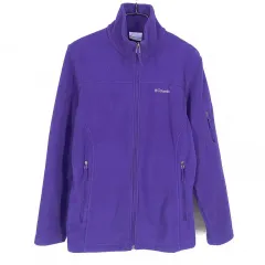 Columbia(コロンビア) レディース アームジッパー フリースジャケット 紫 S ( HU35373 )