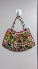 ヴィンテージ 夏 ビーズ ショルダーバッグ