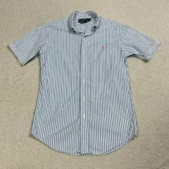 ポロ 半袖 シャツ ストライプ s