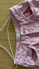 ZARA(ザラ) ライトピンク セミワイド デニムパンツ