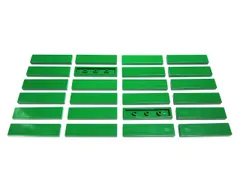 レゴ★未使用！緑色の１×４タイル２４点セット