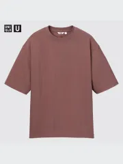 ユニクロ U エアリズム コットン オーバーサイズ クルーネック Tシャツ