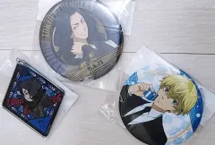 東京リベンジャーズ(東京リベンジャーズ) 松野 千冬 場地 圭介 ピンバッジ 缶バッジ キーホルダー